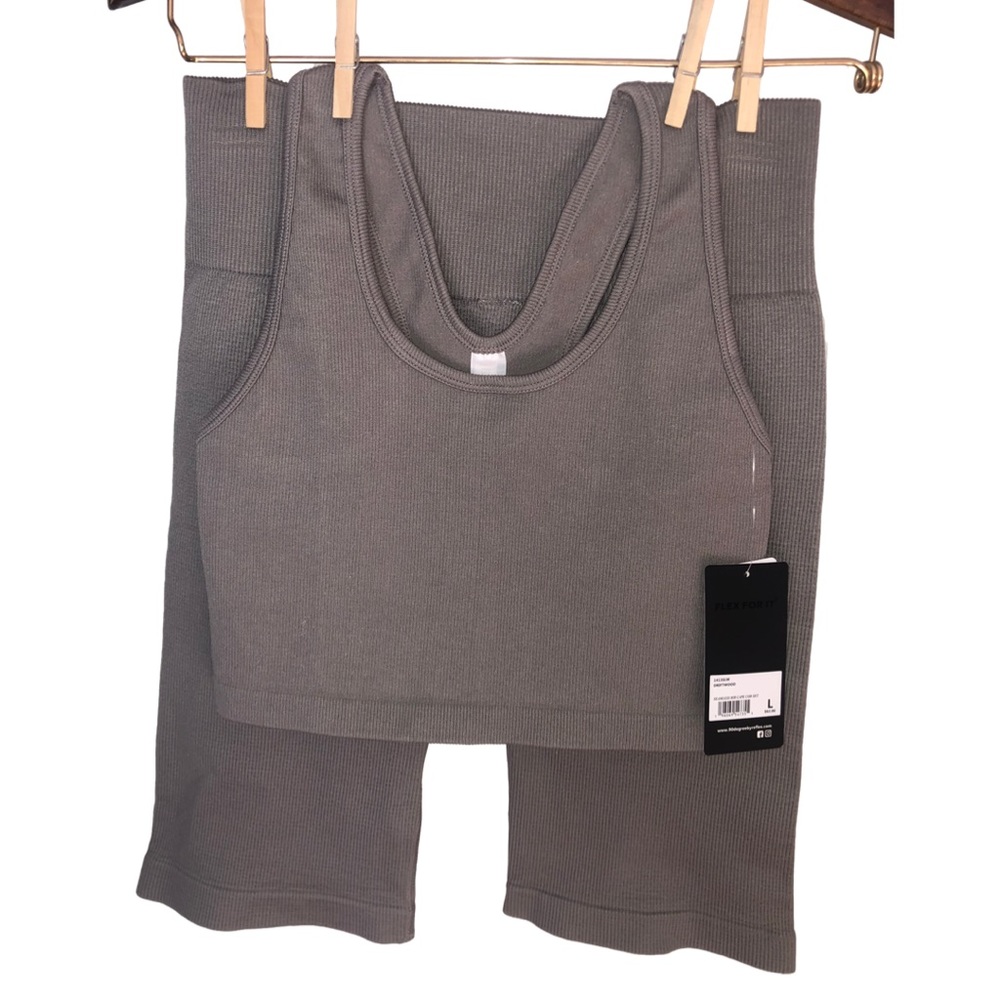 ⭐️NWT 90 Degree by Reflex Seamless Rib Cape Cod set